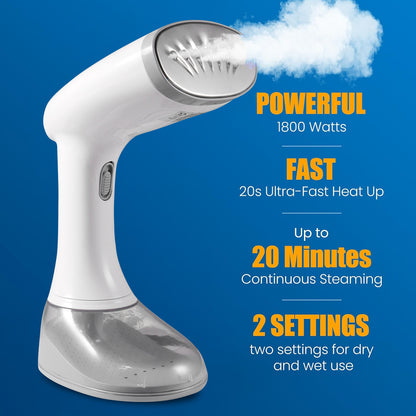 Ghanal Handheld Clothes Steamer – Fast Heat & Powerful Steam