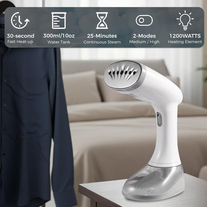 Ghanal Handheld Clothes Steamer – Fast Heat & Powerful Steam